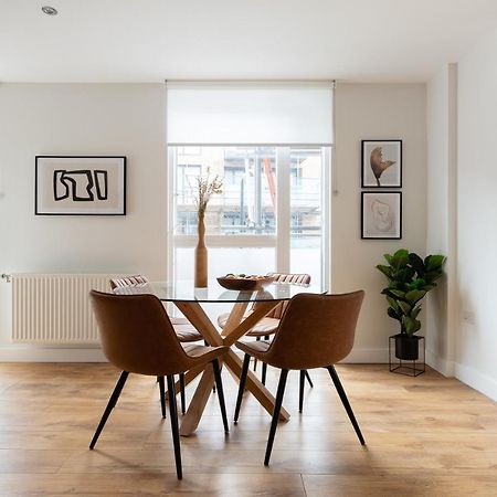 The Hoxton Docks - Modern & Bright 1Bdr Flat With Study Room & Balcony Londra Exterior foto